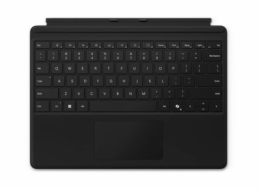 Microsoft Surface Pro Keyboard - Klávesnice - s trackpad, akcelerometr, zásobník pro nabíjení a skladování Surface Slim Pen 2 - QWERTY - Mezinárodní angličtina - černá - pro Surface Pro 10, Pro 11, Pr