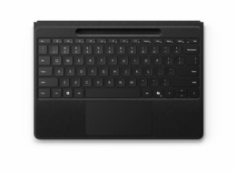 Microsoft Surface Pro Flex Keyboard - Klávesnice - s touchpad, akcelerometr, zásobník pro nabíjení a skladování Surface Slim Pen 2 - podsvícená - bezdrátový - Bluetooth LE - černá - pro Surface Pro 10