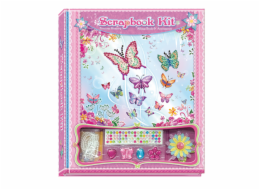 Zápisník s doplňky - Motýli
