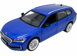Kovový model - 1:35 Škoda Superb IV Combi modré