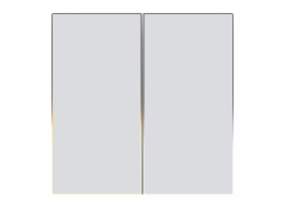 ZigBee Avatto TS60-EU-W2 dotykový spínač světla Dual TUYA (bílý).