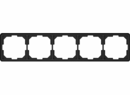 VILMA Pětimístný rám ST150, matně černá