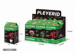 Sluban Flowers M38-B1075B Tropická rostlina v květináči