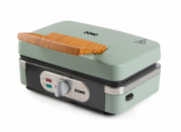 Sendvičovač - Gril - Vaflovač - 3v1 - zelený - DOMO DO9276C