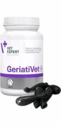 VETEXPERT GeriatiVet Cat - podpůrný přípravek pro starší kočky - 60 kapslí.