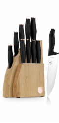 Sada nožů se stojanem BAMBOO 10 ks Black Rose Collection BH-2760