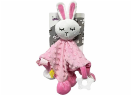 TULILO Plyšová hračka Zajíček Miluś 25x25 cm
