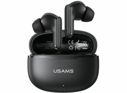 USAMS Bluetooth 6.0 E05 TWS sluchátka černá