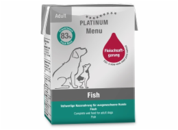 PLATINUM Menu Adult Fish - vlhké krmivo pro psy - 185g