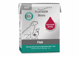 PLATINUM Menu Adult Fish - vlhké krmivo pro psy - 375g