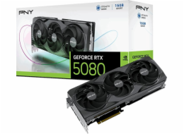 PNY Grafická karta GeForce RTX 5080 3F 16GB VCG508016TFXPB1