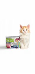 ANIMAL ISLAND Everyday Beef and game for kittens - mokré krmivo pro kočky - 185g
