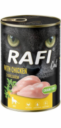 RAFI Cat Adult with chicken - mokré krmivo pro kočky - 400g