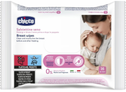 Chicco ubrousky na péči o prsa 16 ks