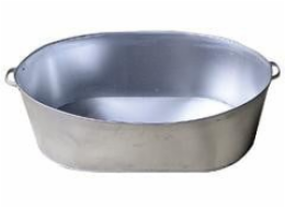 NoName Oválná pozinkovaná vana 120L