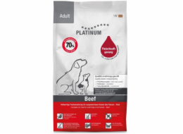 PLATINUM Adult Beef - polovlhké krmivo pro psy - 5kg