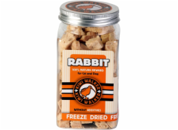 KIWI WALKER Freeze-dried treats Rabbit - pochoutka pro psa a kočku - 75g
