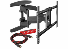 ONKRON M10-B Otočný a naklápěcí držák pro TV 42„-120“ max. 100 kg, černý