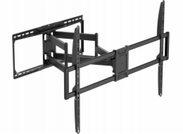 Gembird WM-105ST-01 nástěnný držák na TV s plně pohyblivým displejem, 50" - 105  , černý