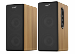 GENIUS repro SP-HF1220BT/ 2.0/ 45W/ Bluetooth/ dřevěné/ barva dřevo borovice