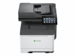 Lexmark XC2342 - Multifunkcní tiskárna - barva - laser - A4/Legal (média) - až 39.5 stran/min. (kopírování) - až 40 stran/min. (tisk) - 251 listy - 33.6 Kbps - USB 2.0, Gigabit LAN, hostitel USB 2.0