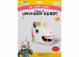 Fiesta Crafts Kreativní sada 3D maska Jednorožec