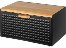 Brunbeste bambusový a ocelový chlebník (BB-2707)