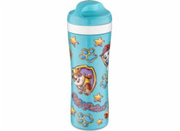 Koziol Dětská láhev OASE Tlapková patrola vyrobená z organického materiálu