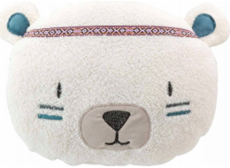 Douceur d`Interieur Interiérový design ETOILINE plyšový polštář s ušima, 30 x 30 cm