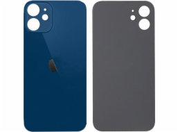 CoreParts Zadní kryt Glass pro Apple iPhone 12 modrý