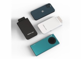 BAZAR - 1stCOOL bezdrátová QI nabíječka H18, skládací stojánek, USB-C, bílá - Poškozený obal (Komplet)