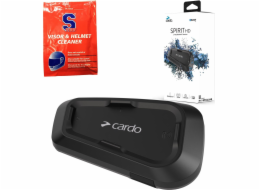Cardo Spirit HD interkom pro motorky 2 kanály/kanálů 600 m Černá