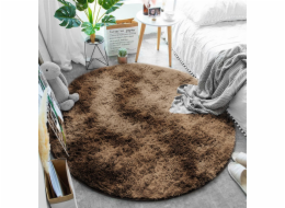 Strado Kulatý Ombre Koberec Strado 100x100 OmbreCoffee (hnědý) Univerzální