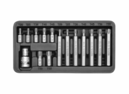 Yato Bity šroubováku Torx T20-T55 15 ks YT-0411