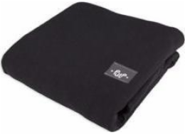 PULP BAMBOO Kojící šátek - tunel, černý