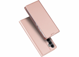 Dux Ducis Pouzdro Dux Ducis Skin Pro pro Samsung Galaxy A34 5G Flipové pouzdro s držákem na karty, peněženka a stojánek růžové