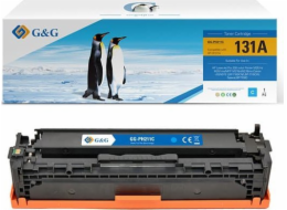 G&G Toner Kompatibilní toner G&G CF211A, CRG731, azurový, 1800s, NT-PH211C, HP 131A, pro HP LaserJet Pro 200 M276n, M276nw, N