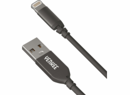 Yenkee USB-A - Lightning USB kabel 2 m černý (30016081)