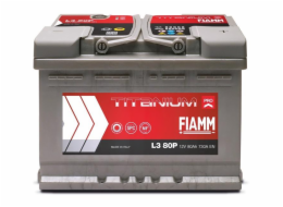 Baterie Fiamm L3 80P, 80 Ah, 730 A, 12 V
