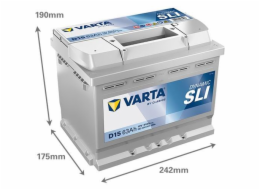 Baterie Varta SD D15, 63 Ah, 610 A, 12 V