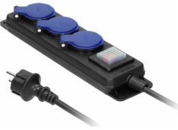 Orno OR-AE-13192 prodlužovací kabel 3 zásuvky 3 m černý (OR-AE-13192/3M)