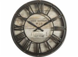 ATMOSPHERA Nástěnné hodiny Vintage Brown 21 cm