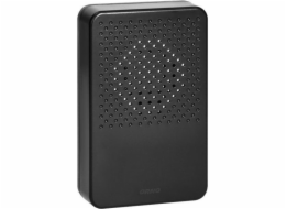 Orno Jednotónový drátový elektronický zvonek LARK MAXI 230V černý OR-DP-MR-161/B