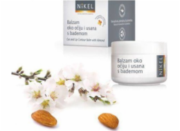 Nikel NIKEL, Hloubkově hydratační balzám na oči a rty s mandlovým olejem, 15 ml