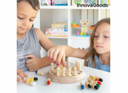 InnovaGoods Dřevěné paměťové šachy Taeda InnovaGoods 26 dílků