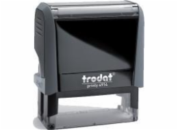 Trodat STAMP TRODAT 4914 64X26MM ŠEDÁ 52830