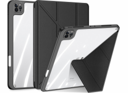Dux Ducis Pouzdro na tablet Magi pro iPad Pro 11'' 2021 / 2020 / 2018 / iPad Air (4. generace) Smart Cover se stojánkem a úložným prostorem pro Apple Pencil, černé