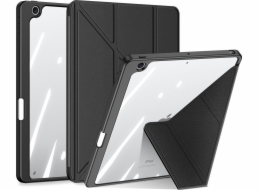 Dux Ducis Pouzdro na tablet Magi pro iPad 10,9" 2022 (10. generace) s držákem stylusu, chytrým krytem a stojánkem, černé