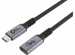 MicroConnect Kabel USB USB-C - USB-C 1,5 m černý (USB3.2CC1.5EX)