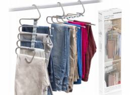 InnovaGoods Multifunkční ramínko na kalhoty 5 v 1